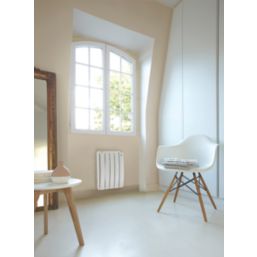 Acova Taiga 500W Electric Aluminium Horizontal Radiator 575mm x 429mm White 1706BTU