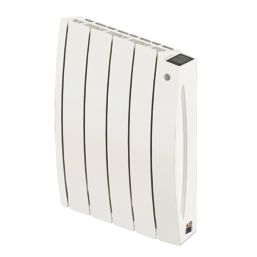 Acova Taiga 500W Electric Aluminium Horizontal Radiator 575mm x 429mm White 1706BTU