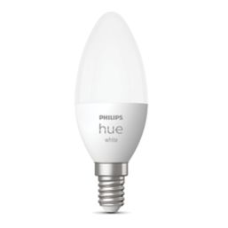 Philips Hue  E14 Candle LED Smart Light Bulb 5.5W 470lm 2 Pack