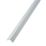 Rothley White Plastic Angle 1m x 20mm x 25mm