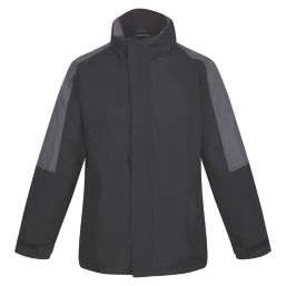 Regatta Defender III  3-in-1 Waterproof Jacket Black/Seal Grey X Large 54" Chest