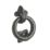 Hardware Solutions Door Knocker Ring Black 26mm x 146mm