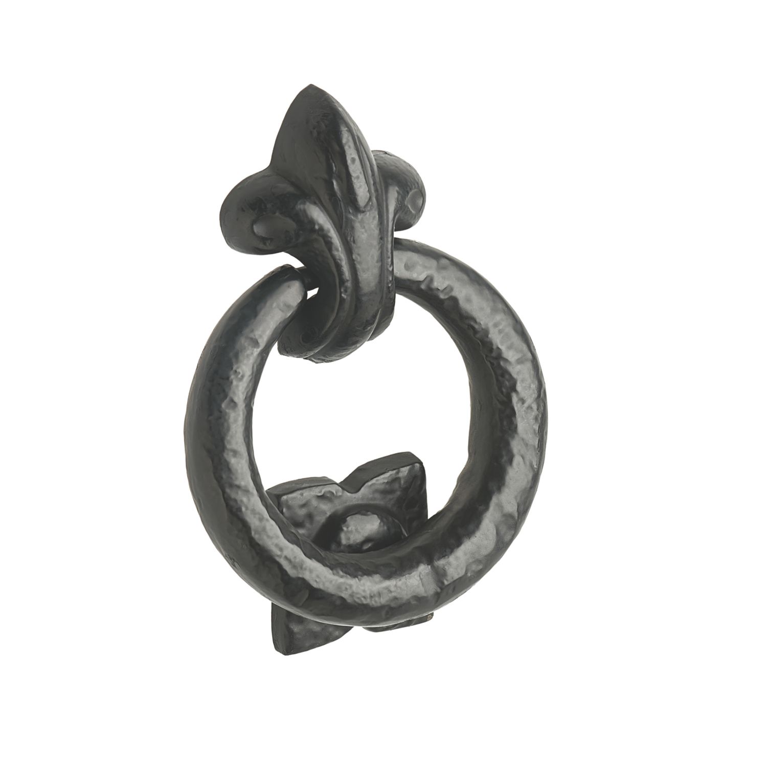 Hardware Solutions Door Knocker Ring Black 26mm x 146mm (953KK)