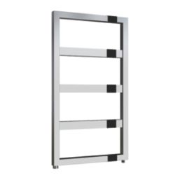 Reina 740mm x 450mm 576BTU Chrome Flat Designer Towel Radiator