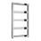 Reina 740mm x 450mm 576BTU Chrome Flat Designer Towel Radiator
