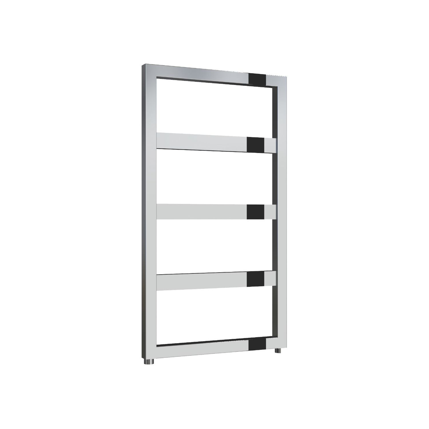 Reina 740mm x 450mm 576BTU Chrome Flat Designer Towel Radiator (953LH)