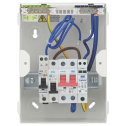 British General Sync EV 5-Module 5-Way Populated  EV Charger Consumer Unit with SPD