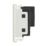 Contactum Grid 13A Unswitched Modular Socket White