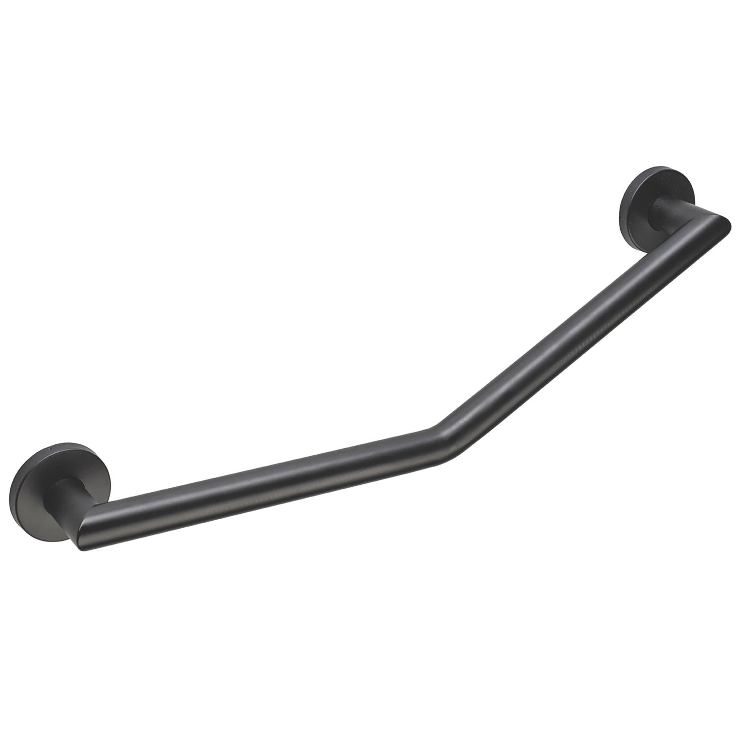 Croydex Angled Household Grab Bar Black 600mm (953TJ)