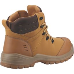 Amblers 308C Metal Free   Safety Boots Honey Size 10.5