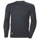 Helly Hansen Lifa Long Sleeve Crewneck Base Layer Black Small 36" Chest