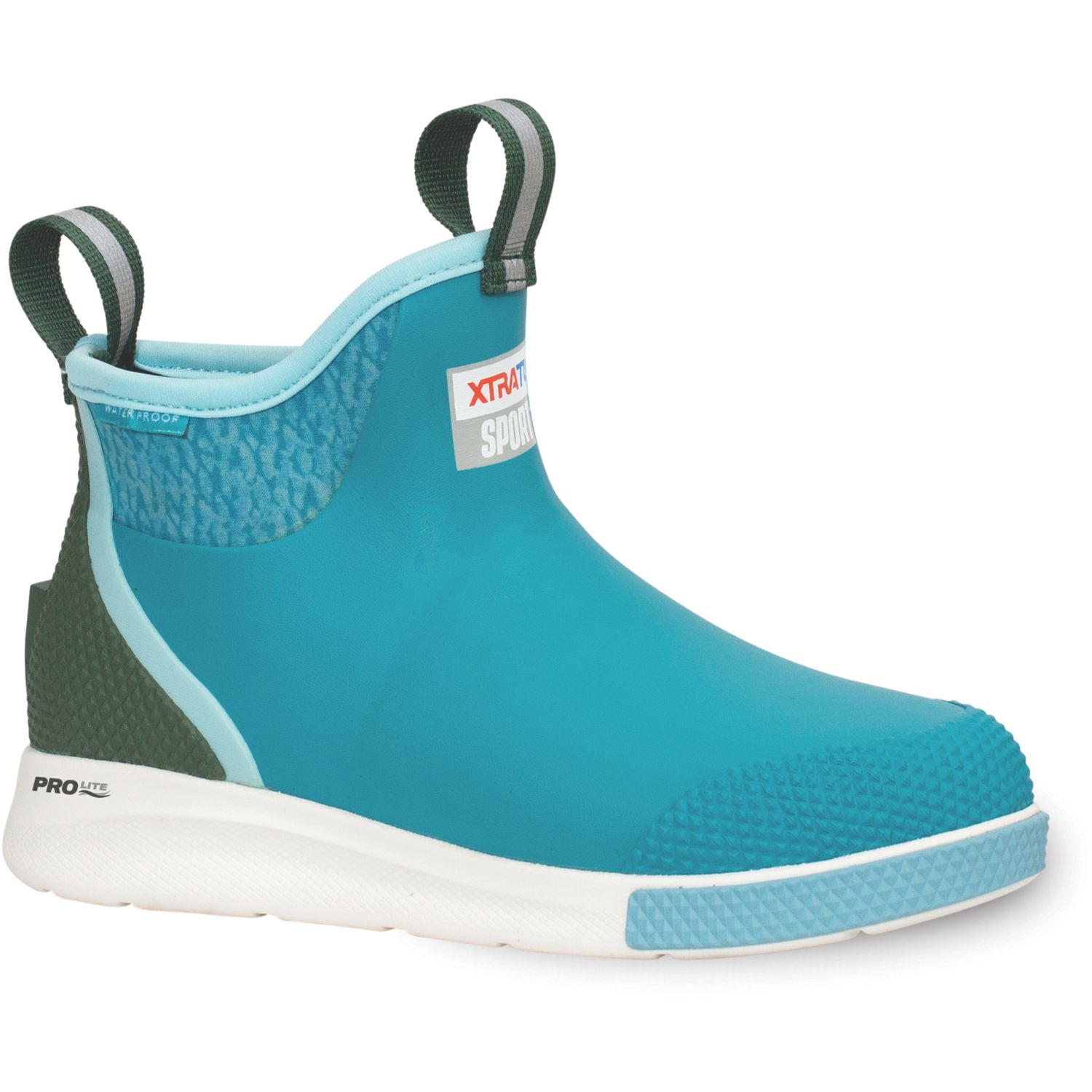 Xtratuf Ankle Deck Sport Size 4 Womens Blue Non Safety Wellies (953XN)
