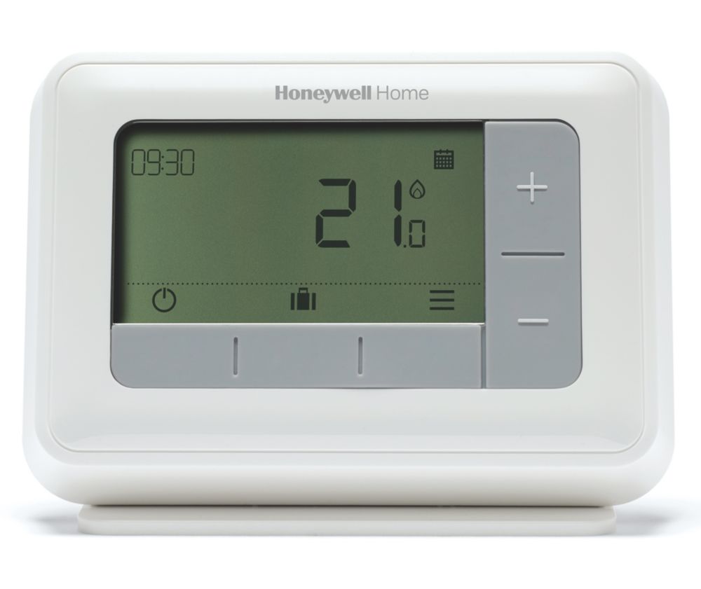 Honeywell Home T4R 1-Channel Wireless Programmable Thermostat - Screwfix