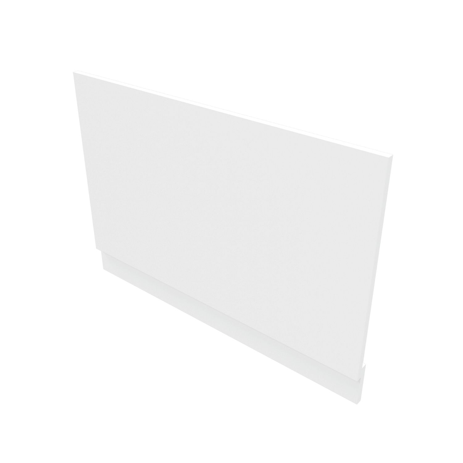 Straight Bath End Panel 800mm White Gloss (954AE)
