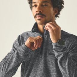 Regatta Thompson Marl Half Zip Fleece Iceberg X Large 49.2" Chest