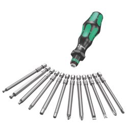 Wera Kraftform Kompakt 60 KK Interchangeable Screwdriver Set 17 Pieces
