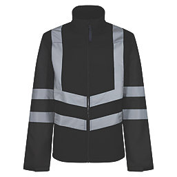 Regatta Pro Ballistic Softshell Jacket Black Large 41.5" Chest