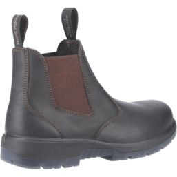 Hard Yakka Outback S3 Size 11  Brown Water-Resistant Steel Toe Cap Safety Dealer Boots