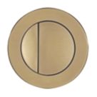 Dual-Flush Circular Flush Button Brushed Brass