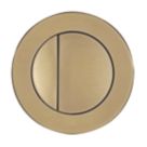 Dual-Flush Circular Flushing Button Brushed Brass