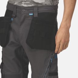 Regatta Execute Holster Work Trousers Iron 36" W 31" L