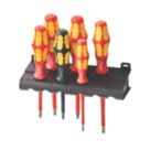 Wera Kraftform Plus 160 i/168 i/6 Rack Mixed  VDE Screwdriver Set 6 Pieces