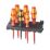 Wera Kraftform Plus 160 i/168 i/6 Rack Mixed  VDE Screwdriver Set 6 Pieces