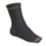 CAT  Work Boot Socks Black 6-11 3 Pairs