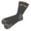 CAT  Work Boot Socks Black 6-11 3 Pairs