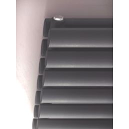 Ximax Fortuna 584mm x 1000mm 3396BTU Anthracite Horizontal Designer Radiator