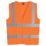 Pro RTX High Visibilty  Waistcoat Orange Medium 40" Chest