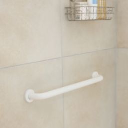 Glomma Straight Household Grab Rail White 600mm