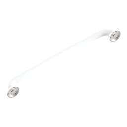 Glomma Straight Household Grab Rail White 600mm