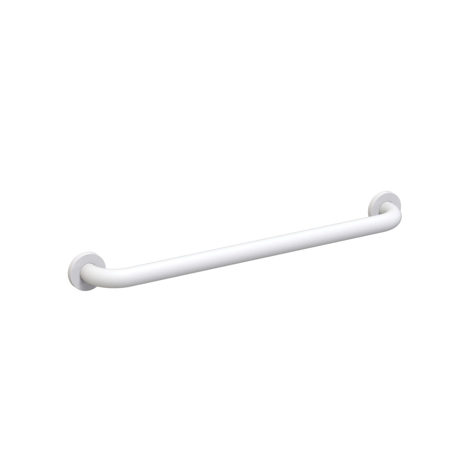 Glomma Straight Household Grab Rail White 600mm (955AY)