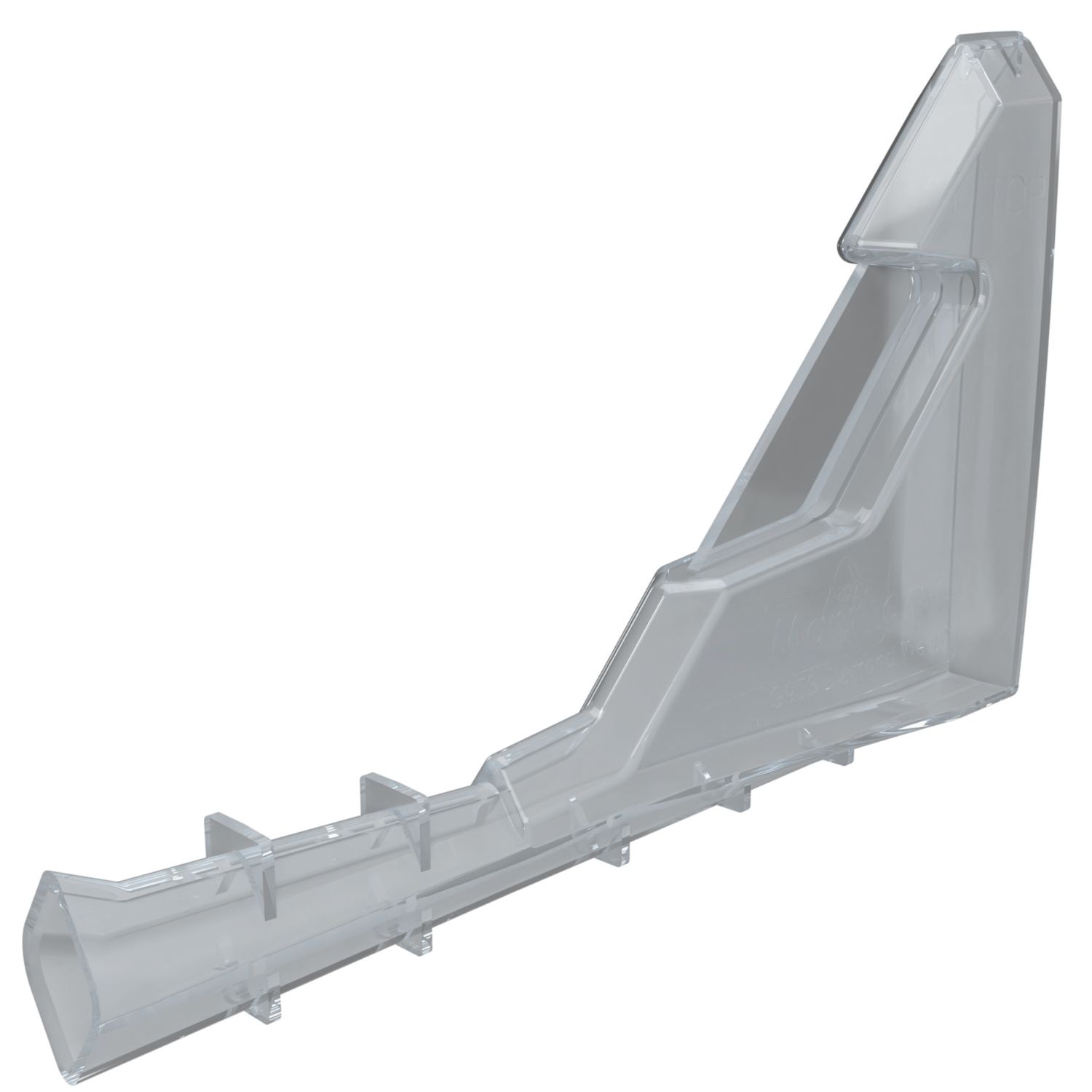 Manthorpe Wall Vent Clear 9.5mm x 102mm 10 Pack (955CX)