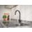 Bristan Echo Mono Sink Mixer Black 1 Pair