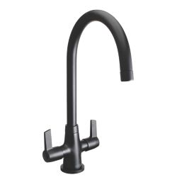 Bristan Echo Mono Sink Mixer Black 1 Pair