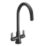 Bristan Echo Mono Sink Mixer Black 1 Pair