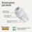 Flomasta  Plastic Push-Fit Straight Tap Connectors 15mm x 1/2" 2 Pack