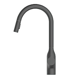Clearwater Amelio AML10MB Battery-Powered Sensor Tap with Twin Spray Pull-Out  Matt Black