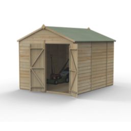 Forest Beckwood 8' x 9' 6" (Nominal) Apex Shiplap Timber Shed