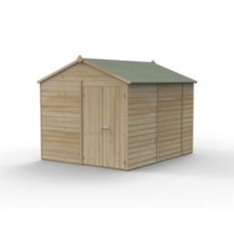 Forest Beckwood 8' x 9' 6" (Nominal) Apex Shiplap Timber Shed
