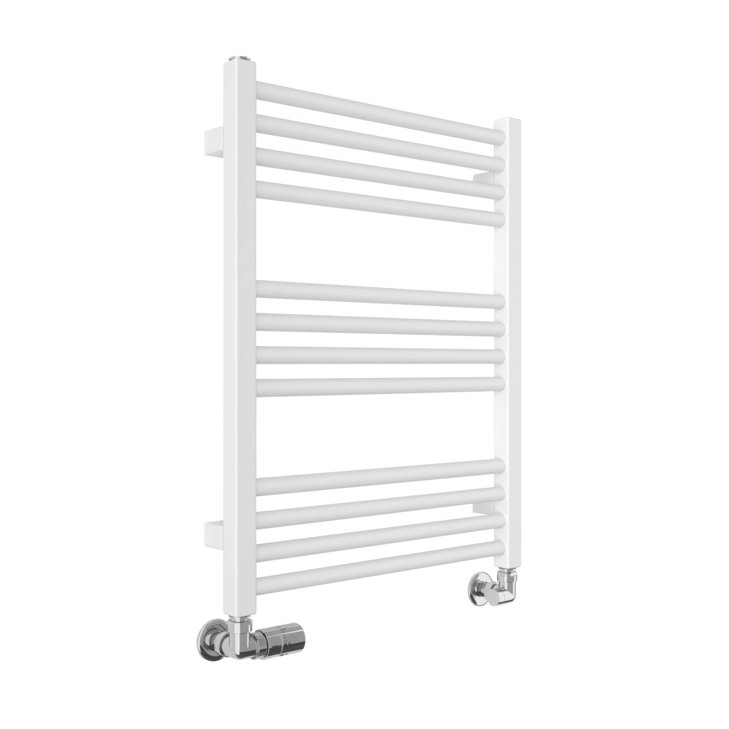 Terma 660mm x 500mm 985BTU White Flat Designer Towel Radiator (955RH)