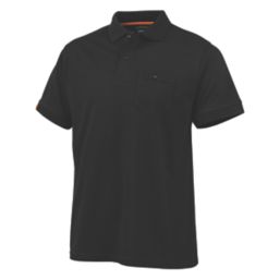 Scruffs  Worker Polo Black Medium 43" Chest