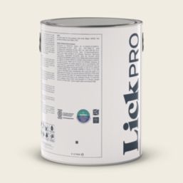 LickPro  5Ltr White RAL 9010 Vinyl Matt Emulsion  Paint
