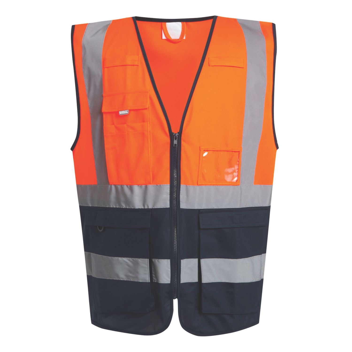 Regatta Pro Executive Hi-Vis Vest Orange/Navy Large 41.5" Chest (955TW)