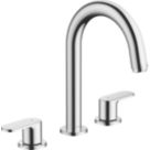 Hansgrohe Vernis Blend Chrome 266mm Standard Lever 3 Tap Holes Basin Mixer Tap