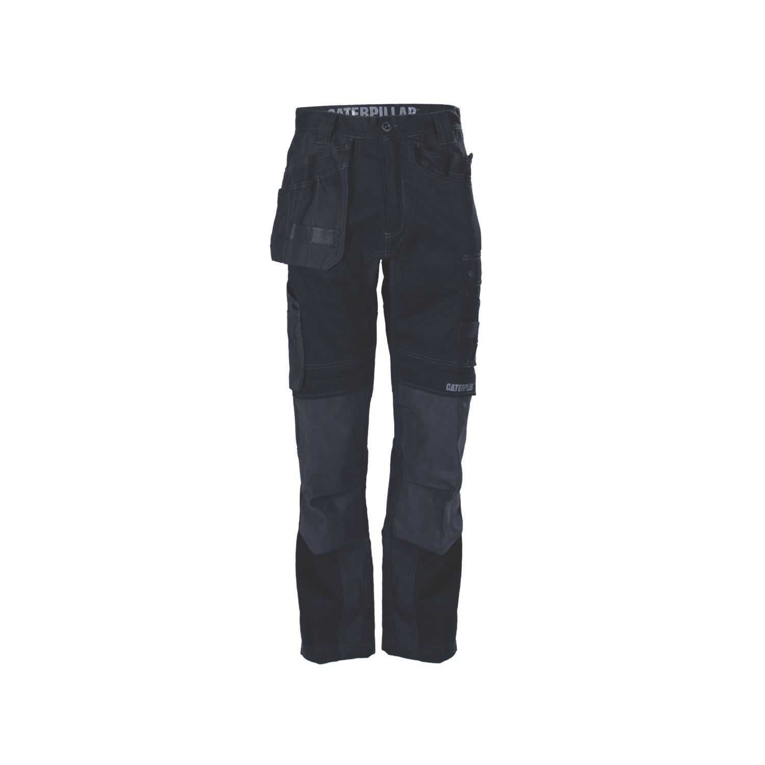 CAT Floor Layer Flex Work Trousers Black 32" W 32" L (955XC)