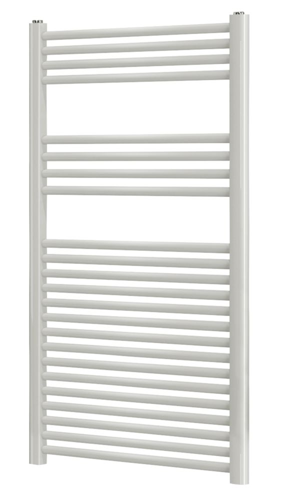Blyss Towel Radiator 1200 x 600mm White 2101BTU Screwfix