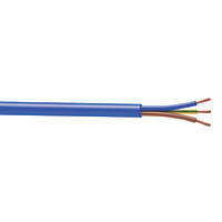 Time 3183YAG Blue 3-Core 1.5mm² Flexible Cable 10m Coil